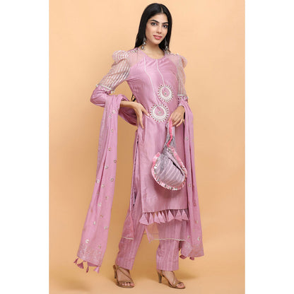 Arpita Sulakshana Signature Bali Kurta Pant with Dupatta (Set of 3)