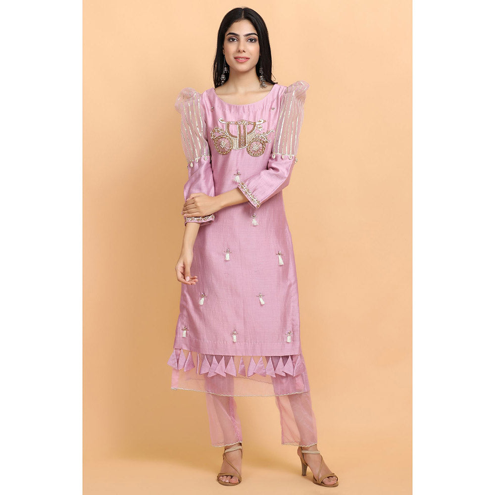 Arpita Sulakshana Signature Palki Kurta Pant with Dupatta (Set of 3)