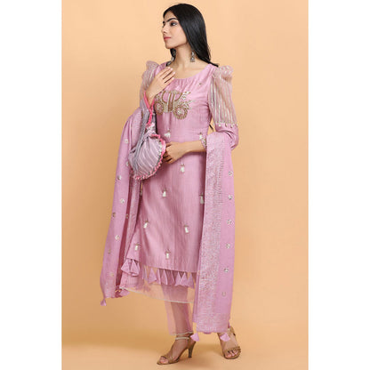 Arpita Sulakshana Signature Palki Kurta Pant with Dupatta (Set of 3)