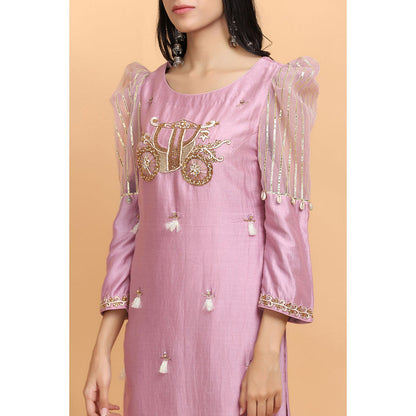 Arpita Sulakshana Signature Palki Kurta Pant with Dupatta (Set of 3)