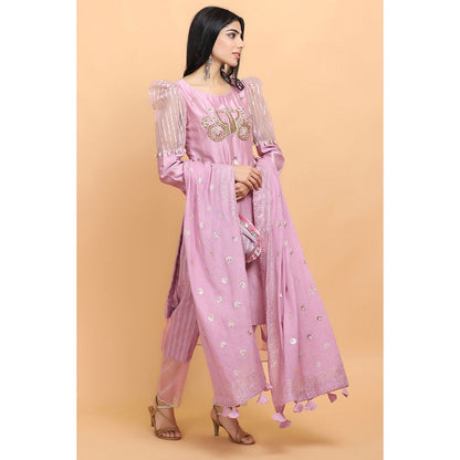 Arpita Sulakshana Signature Palki Kurta Pant with Dupatta (Set of 3)