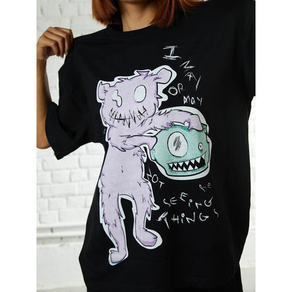 Kilogram Black Seeing Things Tee