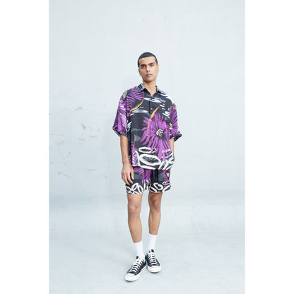 Kilogram Garden Of Chaos' Shirt with Shorts (Set of 2)