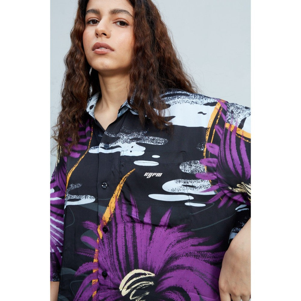 Kilogram Garden Of Chaos' Shirt with Shorts (Set of 2)