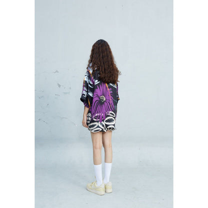 Kilogram Garden Of Chaos' Shirt with Shorts (Set of 2)