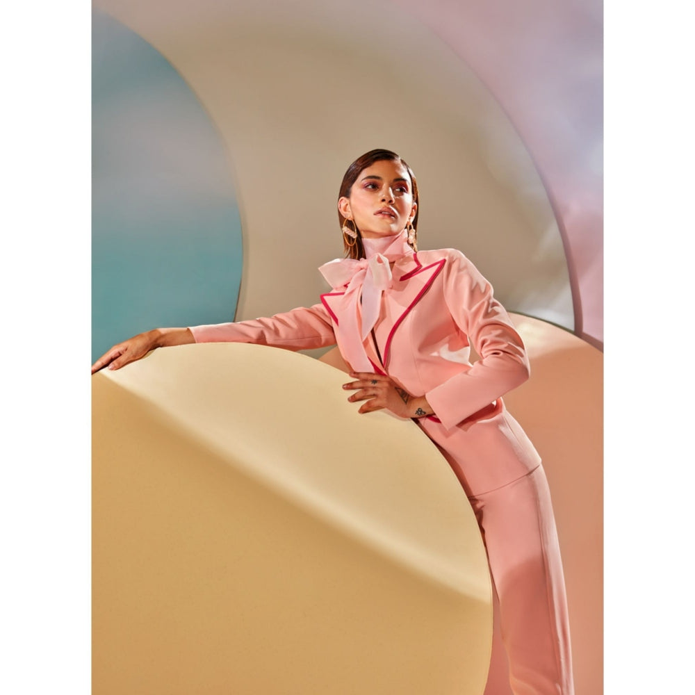 Label Deepika Nagpal Flamingo Blazer (Set of 2)