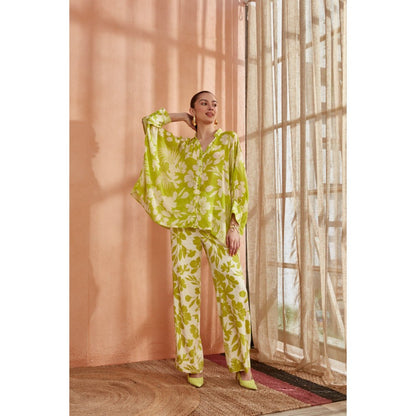 Label Deepika Nagpal Amyra Co-Ord Spring Green (Set of 2)