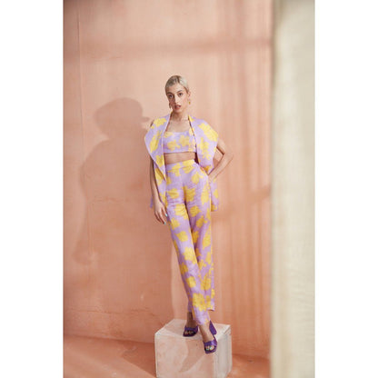 Label Deepika Nagpal Flamingo Jacket Lavender