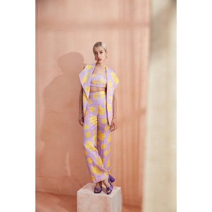 Label Deepika Nagpal Flamingo Jacket Lavender