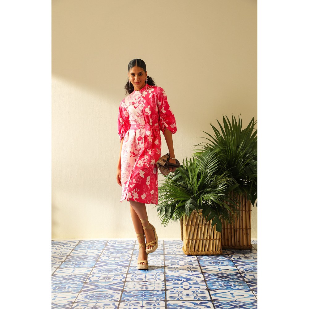 Label Deepika Nagpal Amelia Rose Dress (Set of 2)