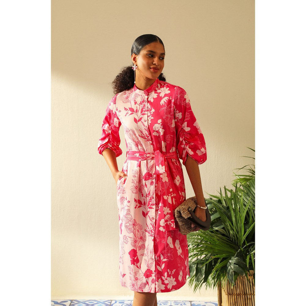 Label Deepika Nagpal Amelia Rose Dress (Set of 2)