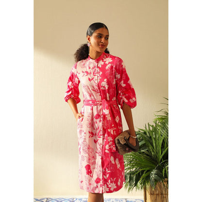 Label Deepika Nagpal Amelia Rose Dress (Set of 2)