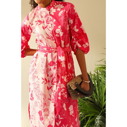 Label Deepika Nagpal Amelia Rose Dress (Set of 2)