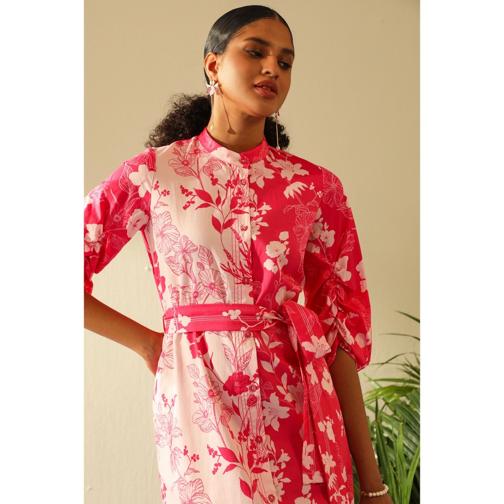 Label Deepika Nagpal Amelia Rose Dress (Set of 2)
