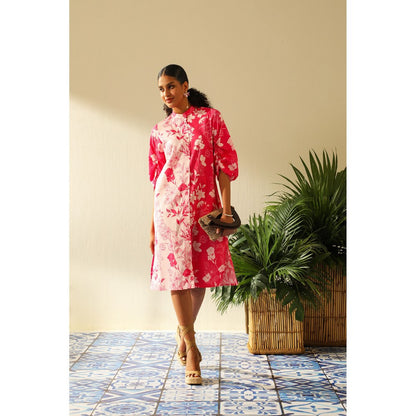 Label Deepika Nagpal Amelia Rose Dress (Set of 2)