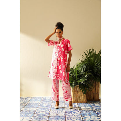 Label Deepika Nagpal Kiko Rose Shirt