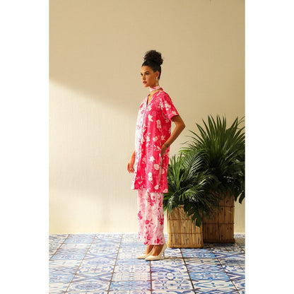 Label Deepika Nagpal Kiko Rose Shirt