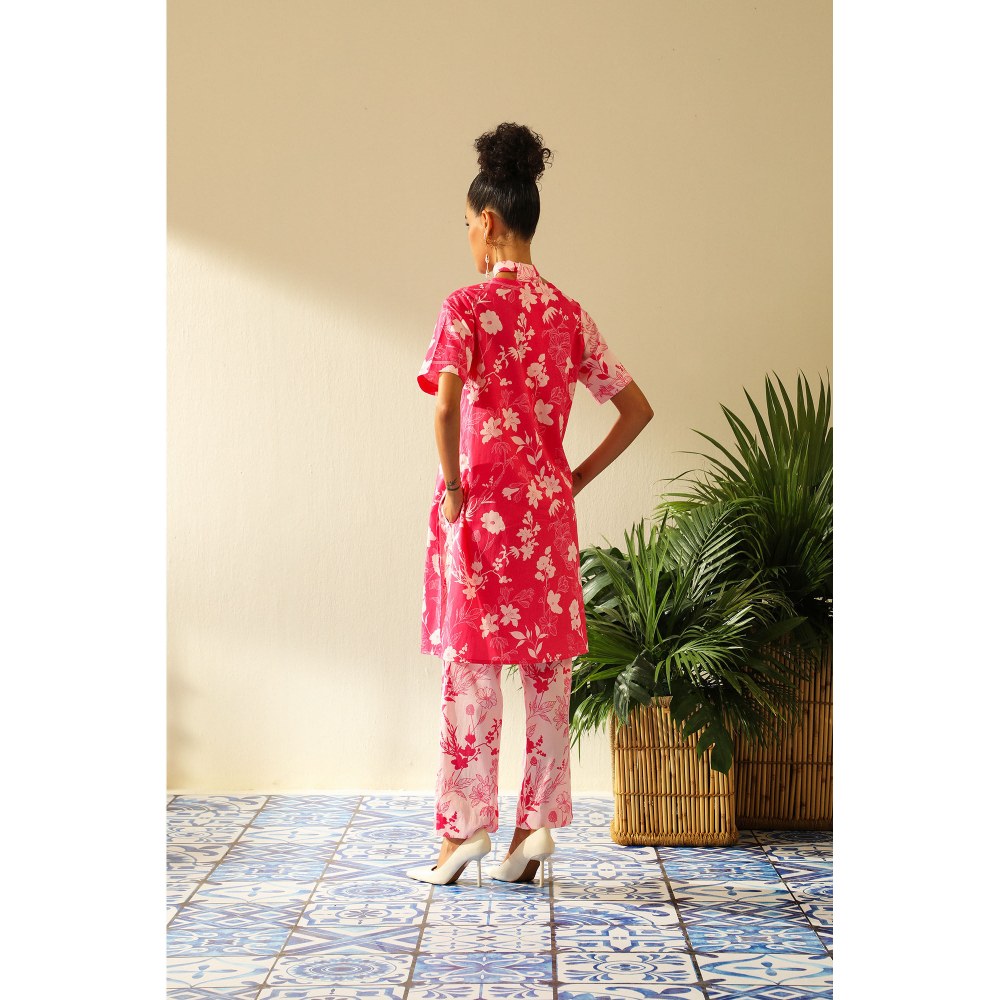 Label Deepika Nagpal Kiko Rose Shirt