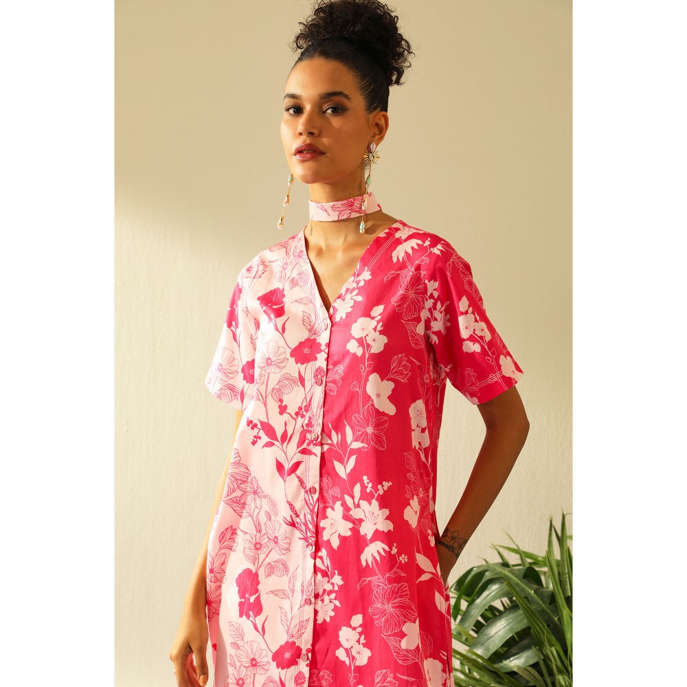 Label Deepika Nagpal Kiko Rose Shirt
