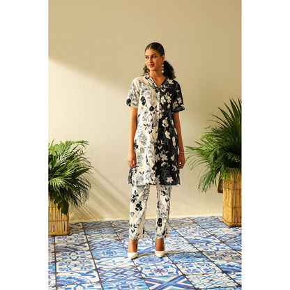 Label Deepika Nagpal Kiko Black Shirt