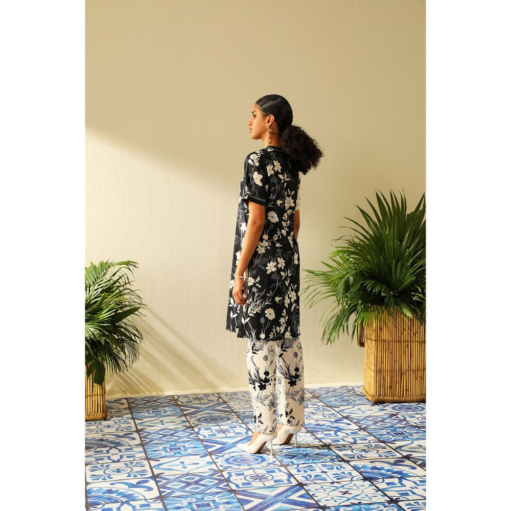 Label Deepika Nagpal Kiko Black Shirt