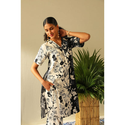 Label Deepika Nagpal Kiko Black Shirt