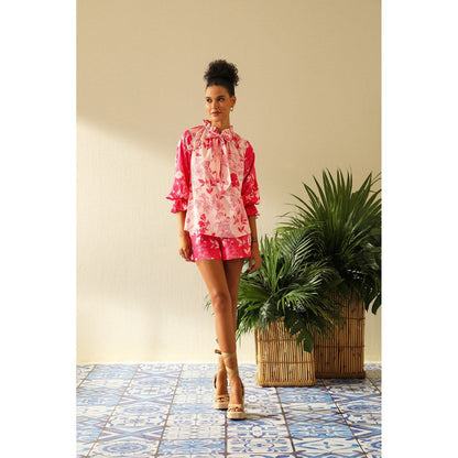 Label Deepika Nagpal Olivia Rose Top