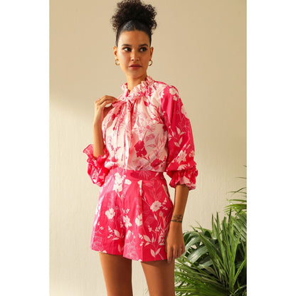 Label Deepika Nagpal Olivia Rose Top