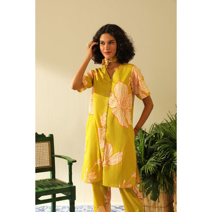 Label Deepika Nagpal Spencer Pista Shirt