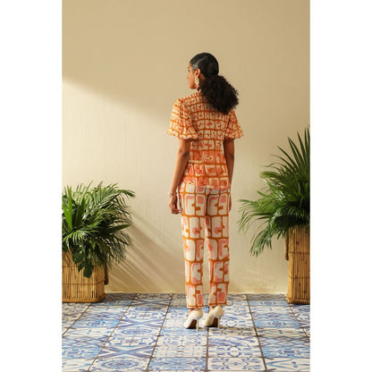 Label Deepika Nagpal Casey Ochre Shirt