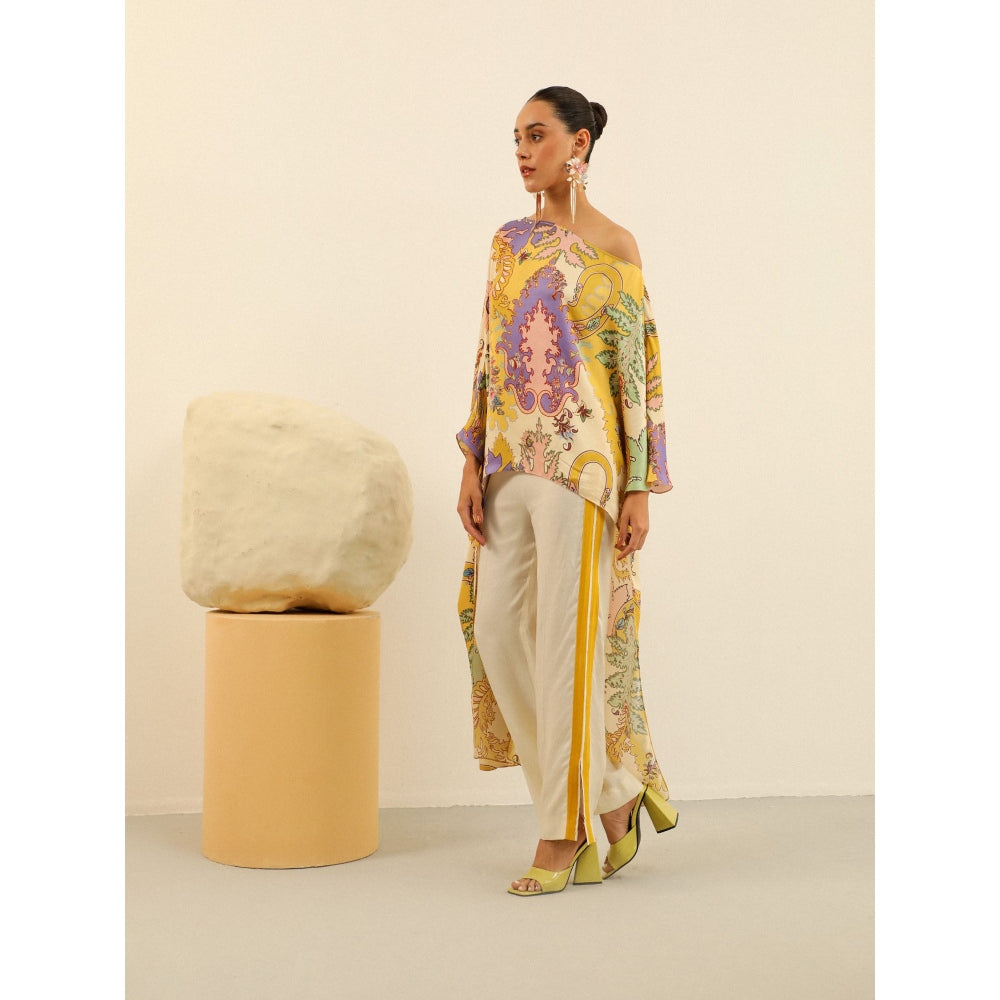 Label Deepika Nagpal Yellow Jasper Co-ord -Firefly (Set of 2)