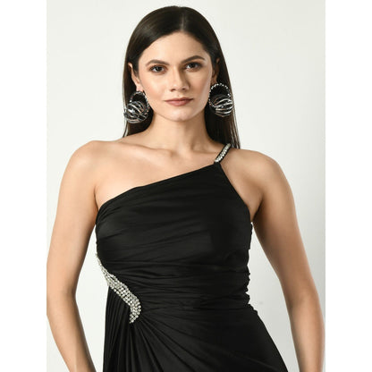Sunanta Madaan Late Night Talking Black Gown