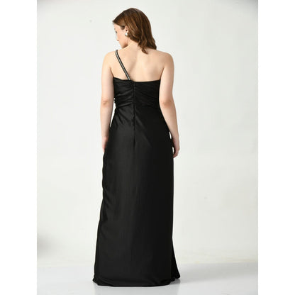 Sunanta Madaan Late Night Talking Black Gown