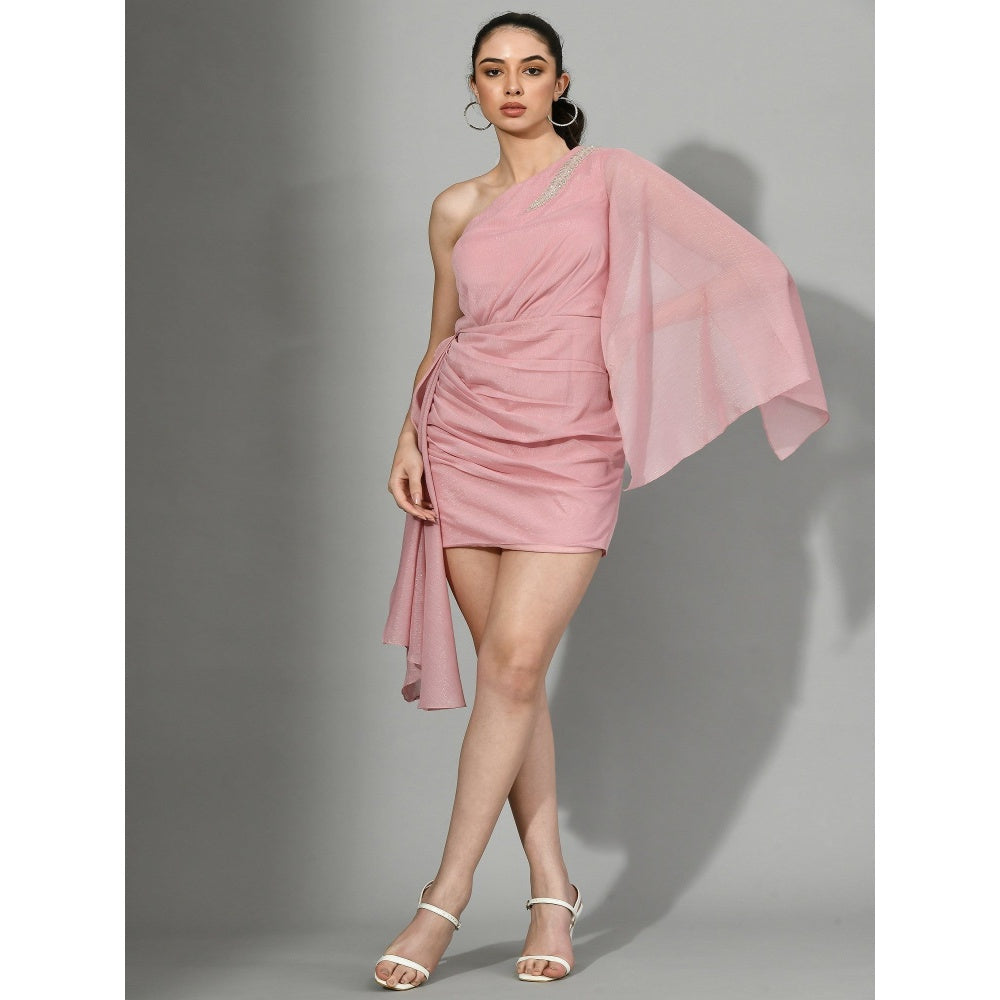 Sunanta Madaan Strong Stride Short Draped Dress