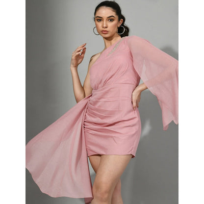 Sunanta Madaan Strong Stride Short Draped Dress