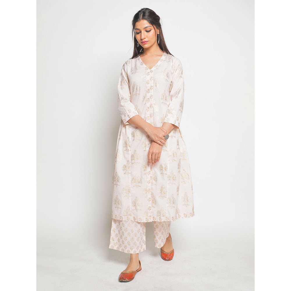Maison Shefali Inara Printed Kurta (Set of 2)
