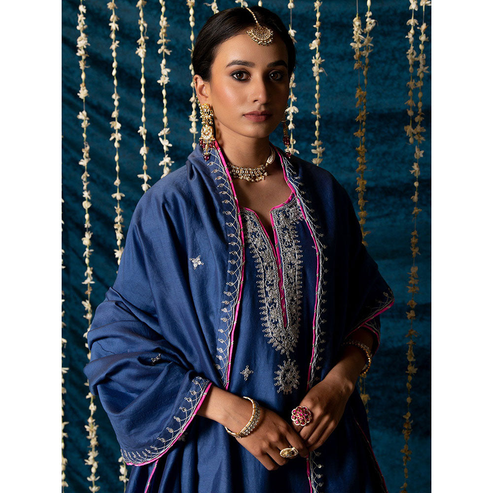 Maison Shefali Saanjh Kurta (Set of 3)