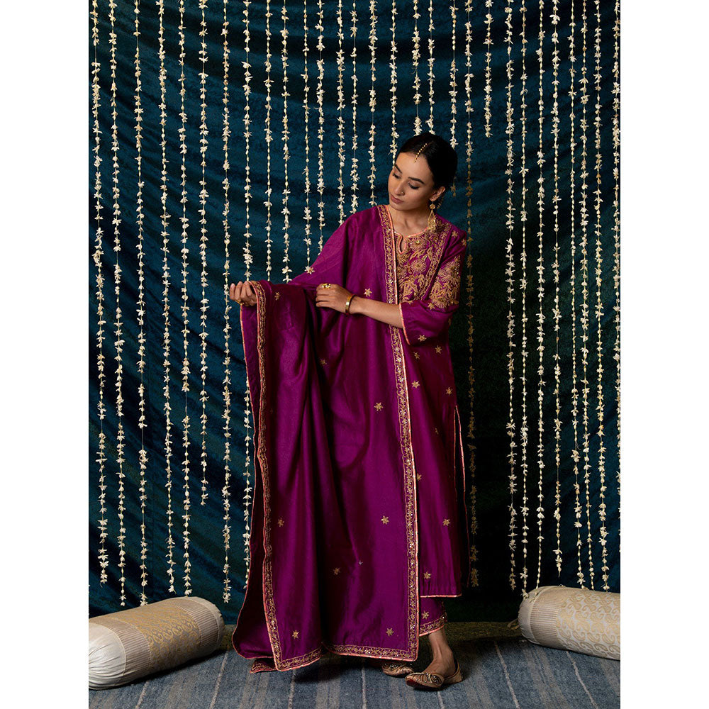 Maison Shefali Ratti Kurta (Set of 3)