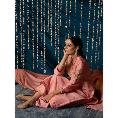 Maison Shefali Kashi Kurta (Set of 3)