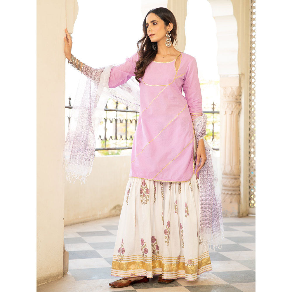 Maison Shefali Chaand Sharanya Sharara (Set of 3)