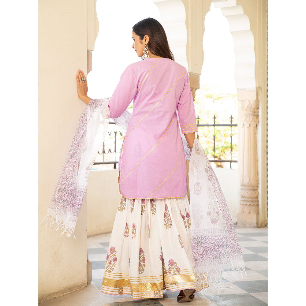 Maison Shefali Chaand Sharanya Sharara (Set of 3)