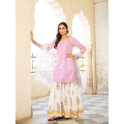 Maison Shefali Chaand Sharanya Sharara (Set of 3)