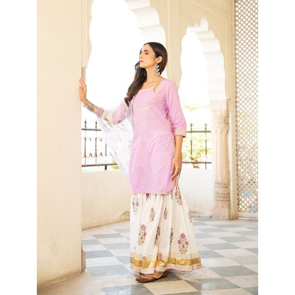 Maison Shefali Chaand Sharanya Sharara (Set of 3)