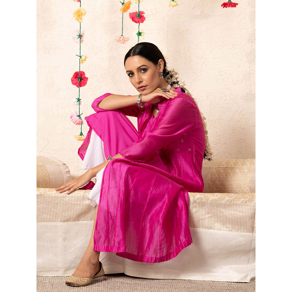 Maison Shefali Sitara Ruby Overlay (Set of 3)