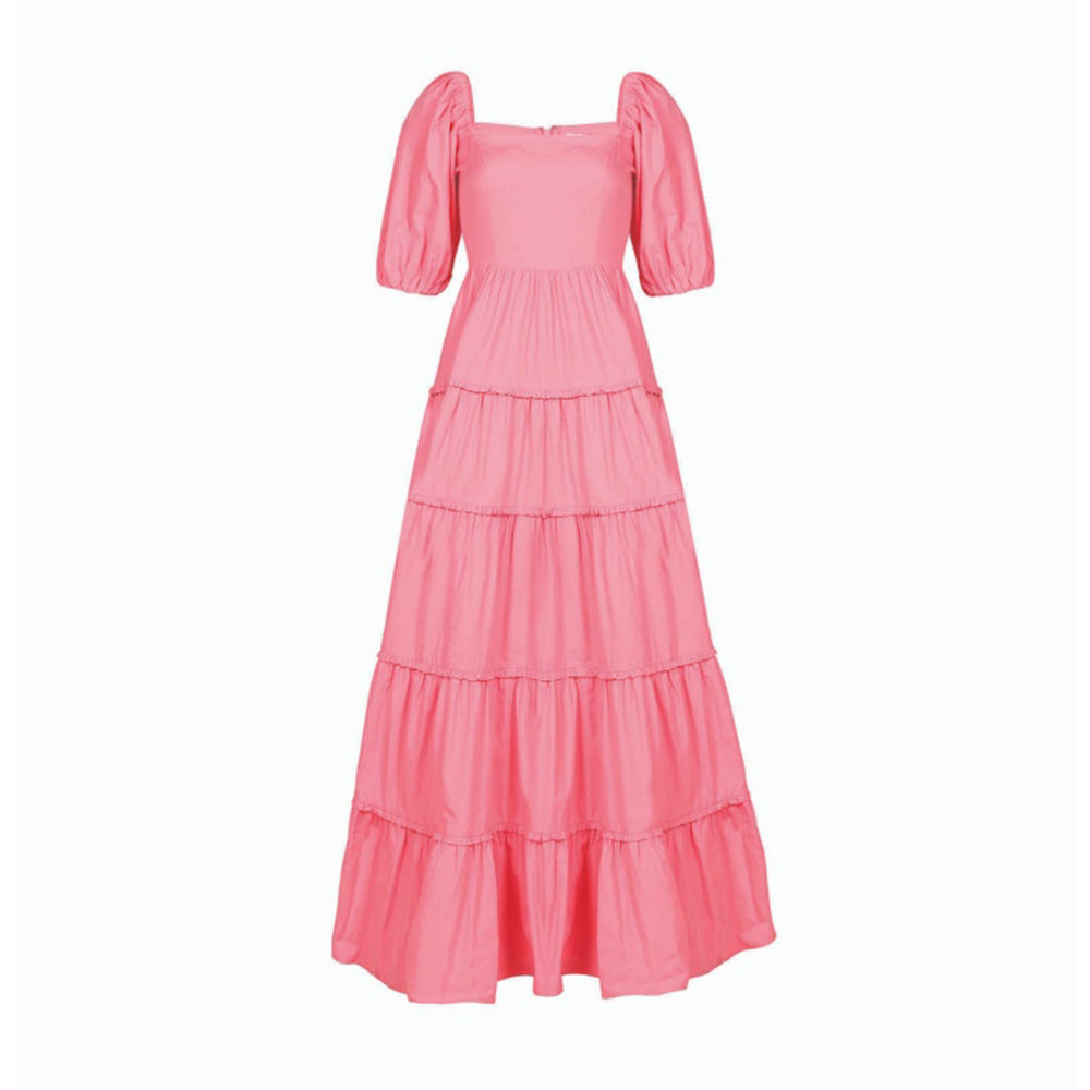 MALIE Pink Versailles Dress