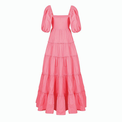 MALIE Pink Versailles Dress