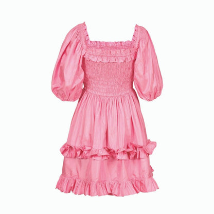 MALIE Pink Reina Dress