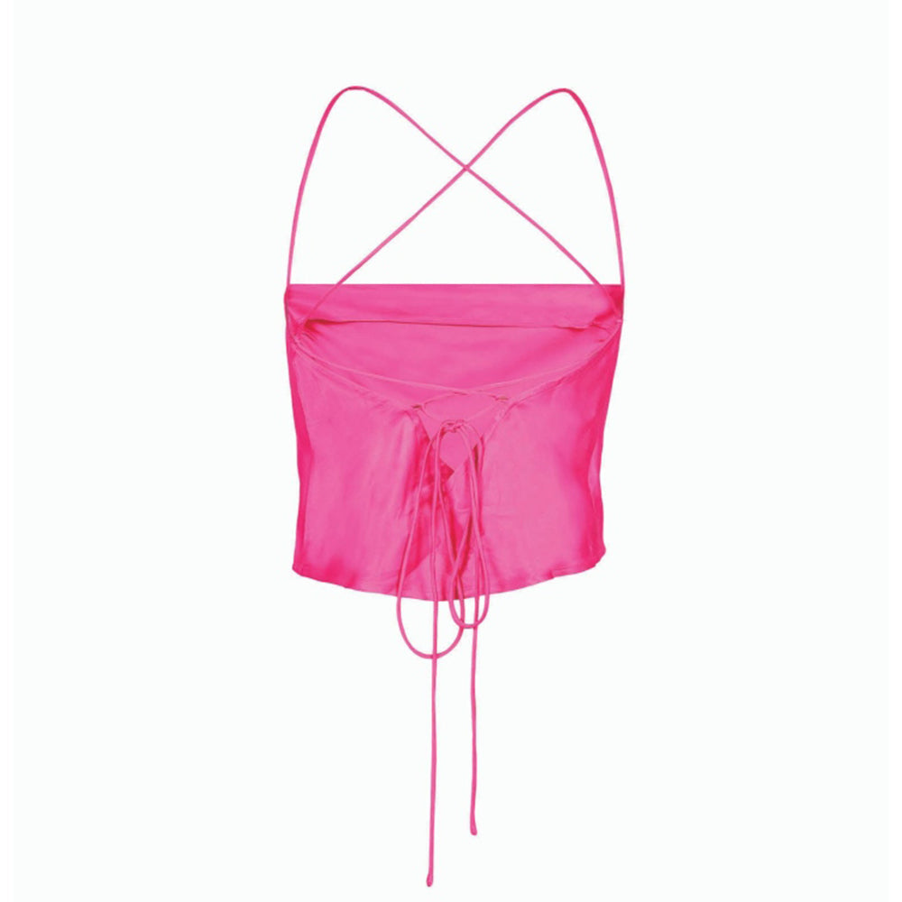MALIE Fuchsia Pink Piccola Top