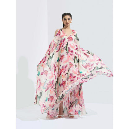 MANDIRA WIRK Azalea Printed Kaftan Multi-Color