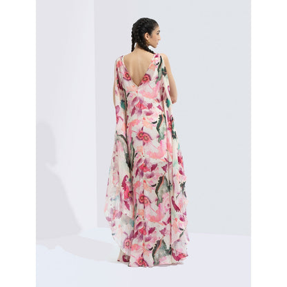 MANDIRA WIRK Azalea Printed Kaftan Multi-Color